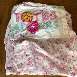 Shopkins twin bedding set